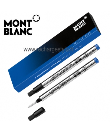 Montblanc Recharges pour stylo bille bleu Broad