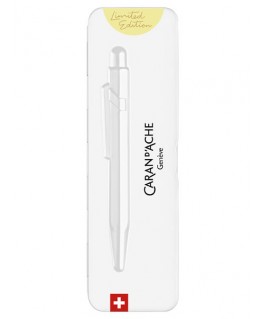 stylo-bille-caran-d-ache-849-claim-your-style-citron-givre-edition-limitee-ref_849.594