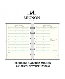 Recharge calendrier 2024 Mignon AS18