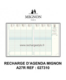 Recharge Agenda Mignon AK22R Mignon en vente sur