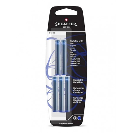 blister-de-5-cartouches-dencre-sheaffer-bleu-effacable_93320