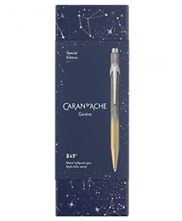 stylo-bille-caran-dache-849-cosmic-blue-or-edition-speciale-nm0849.224-caran-dache-ecrin